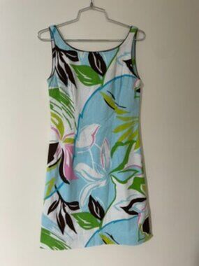 Floral sleeveless dress Becky & max size 4